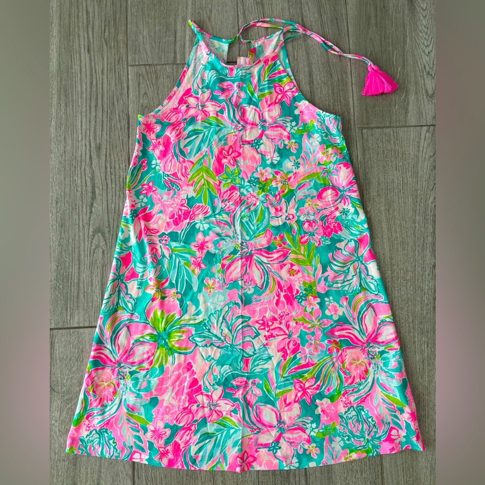 Lilly Pulitzer Margot Dress, Hot On The Scene, X Small, NWT